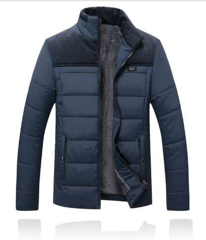 Herren Winter Steppjacke | Stehkragen