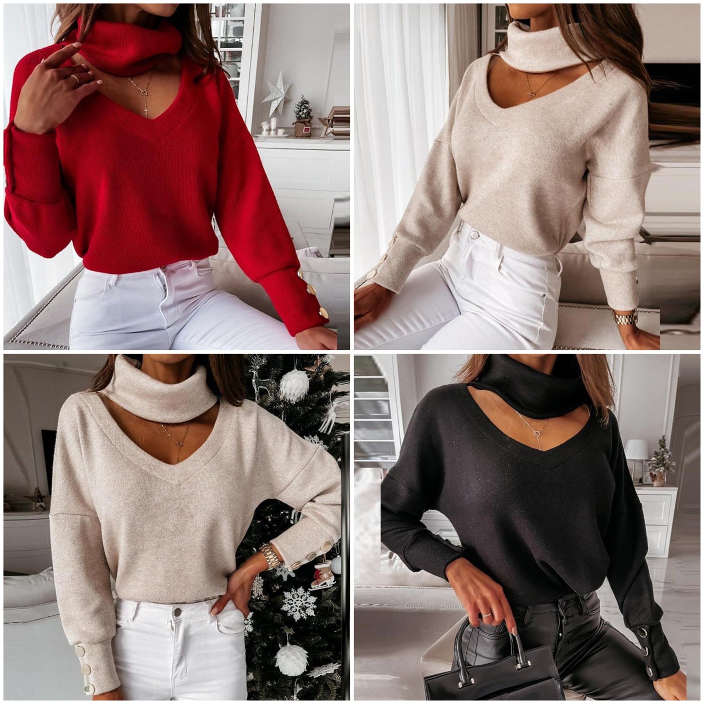 "Mia" Eleganter Pullover