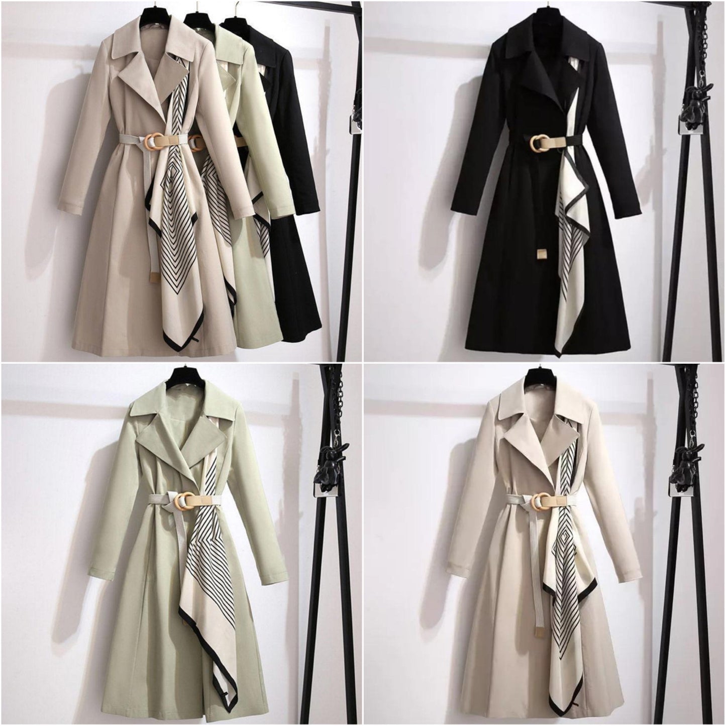 "Mia" Designer-Trenchcoat