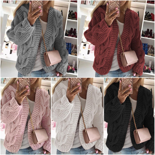 "Stella" Kurze Strickjacke
