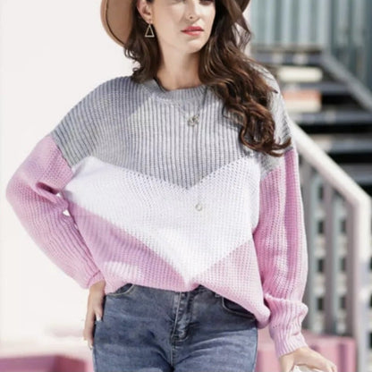 "Selina" Modischer Strickpullover