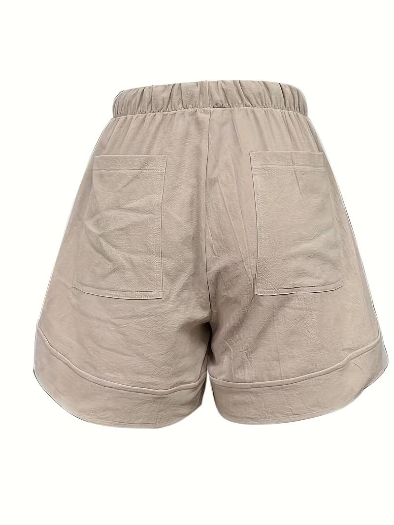 Blauer Freizeit-Shorts - Lena