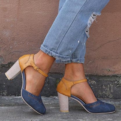 Maren - Schöne Plateu-Schuhe mit hohem Absatz für Damen