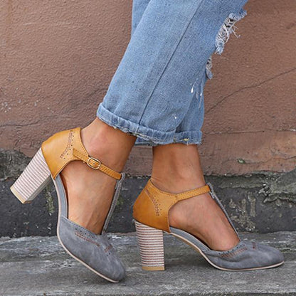 Maren - Schöne Plateu-Schuhe mit hohem Absatz für Damen