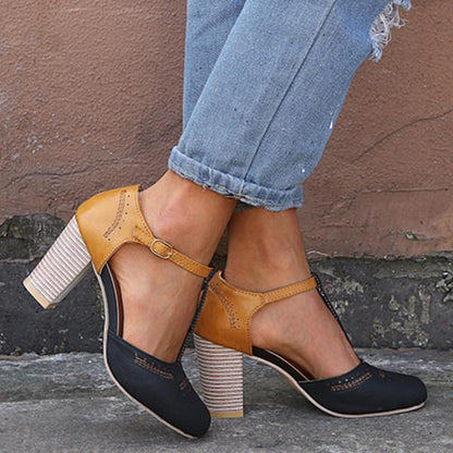 Maren - Schöne Plateu-Schuhe mit hohem Absatz für Damen