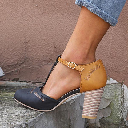 Maren - Schöne Plateu-Schuhe mit hohem Absatz für Damen