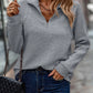 Pullover mit Viertelreißverschluss – Müheloser Stil mit moderner Leichtigkeit