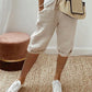 Lena - Schwarze Bermuda Shorts