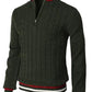 Samuel - Stylischer Zip Up Herren Pullover