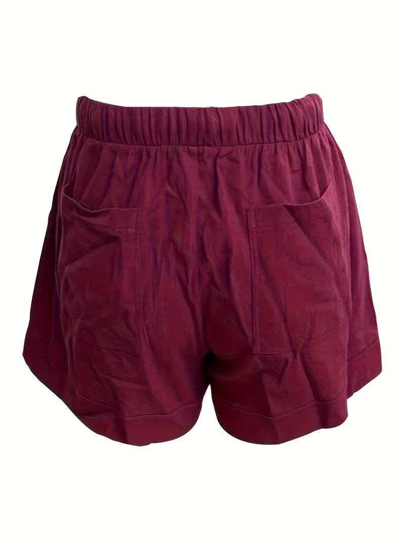 Blauer Freizeit-Shorts - Lena