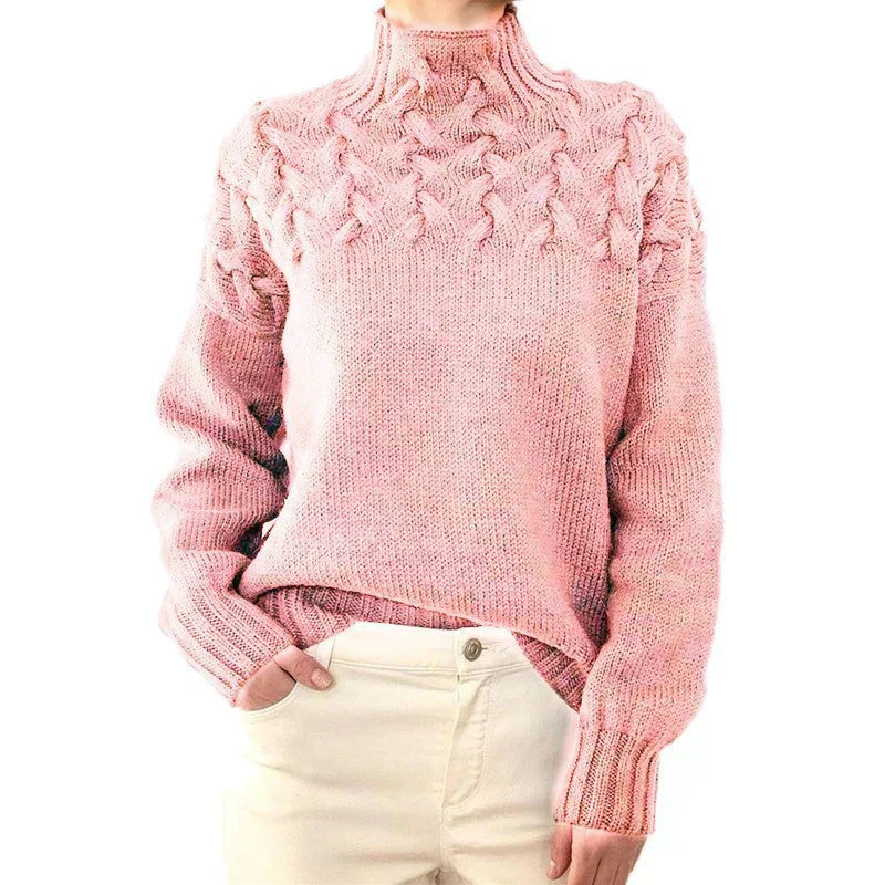 Eleganter und Bequemer Pullover Rosa - Emma