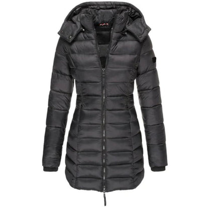 Elegante Steppjacke Schwarz – Lina