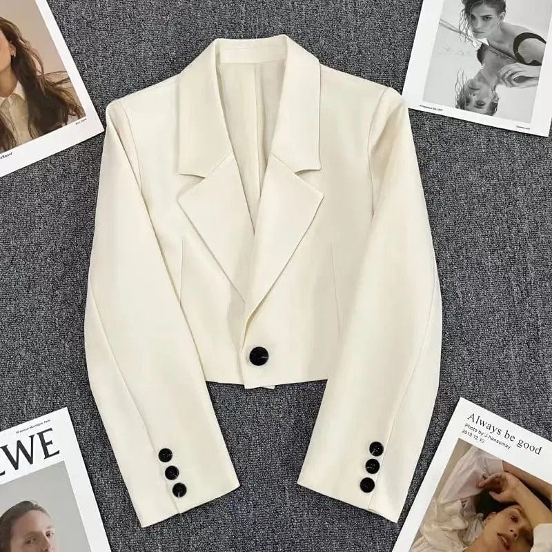 MARIAH - Mode Cropped Blazer Jacke