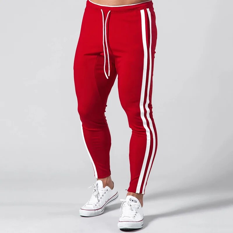 Sportliche Jogginghose mit Streifendesign