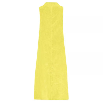 MIDA - Vintage locker geschnittenes Kleid mit Taschen und Gürtel