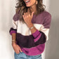 Langärmliger Vintage Strickpullover Für Damen | Warm