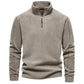 Pullover mit halbem Reißverschluss für Herren