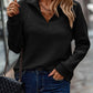 Pullover mit Viertelreißverschluss – Müheloser Stil mit moderner Leichtigkeit