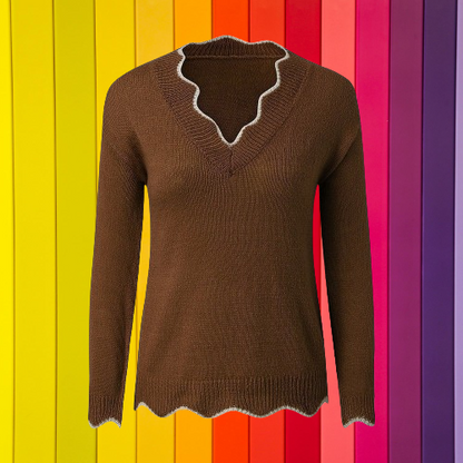 Modischer Frühlingspullover mit hoher Wärmeleistung