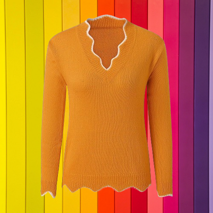 Modischer Frühlingspullover mit hoher Wärmeleistung