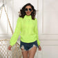 "Holly" Lässiger Neon-Pullover