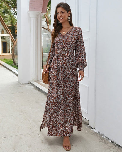 "Nadin" Elegantes Maxi-Kleid