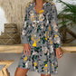 "Carla" Designer-Kleid mit Floralprint