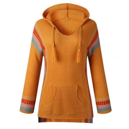 "Sophia" Lässiger Strickhoodie