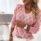 Strickpullover Mit V Ausschnitt Für Damen | Warm