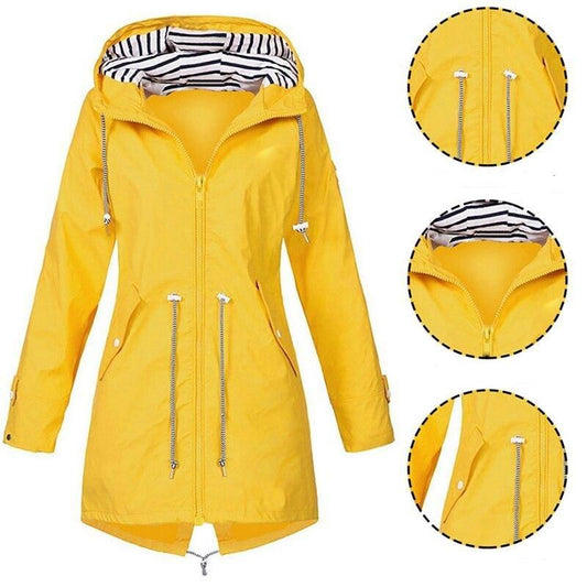 "Samira" Modische Regenjacke