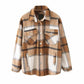Modische Oversize Hemd-Jacke