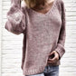 "Wendy" Lässiger Strickpullover