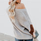 "Sarah" Modischer Strickpullover