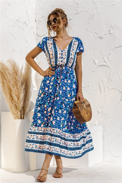 "Florella" Designer-Boho-Kleid