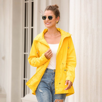 "Sonya" Modische Regenjacke