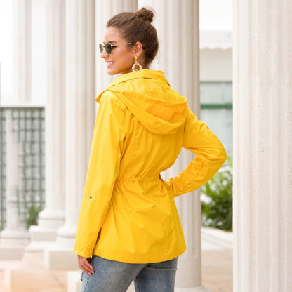 "Sonya" Modische Regenjacke