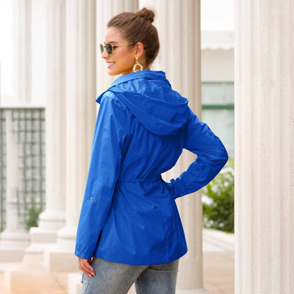 "Sonya" Modische Regenjacke