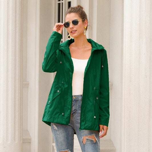 "Sonya" Modische Regenjacke