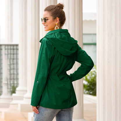 "Sonya" Modische Regenjacke