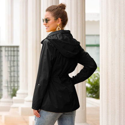 "Sonya" Modische Regenjacke