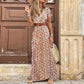 "Meike" Maxikleid mit Blumenaufdruck