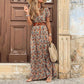 "Meike" Maxikleid mit Blumenaufdruck