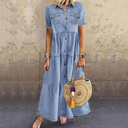 "Giada" Jeans-Kleid