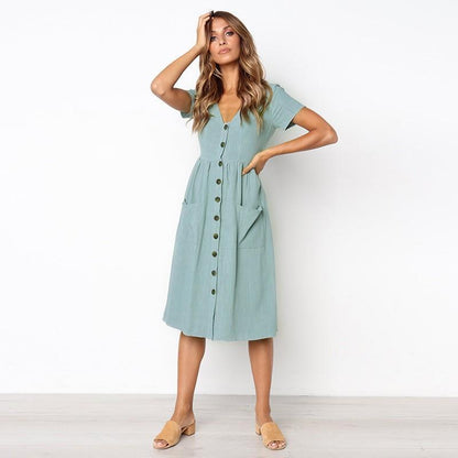 "Marilyn" Elegantes Frühlings-Kleid