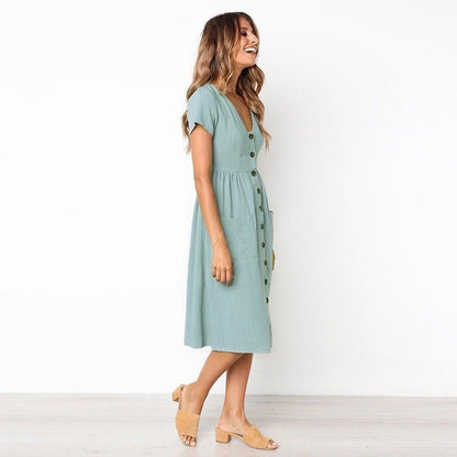 "Marilyn" Elegantes Frühlings-Kleid