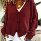 "Sabrina" Weiche Strickjacke