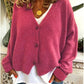 "Sabrina" Weiche Strickjacke