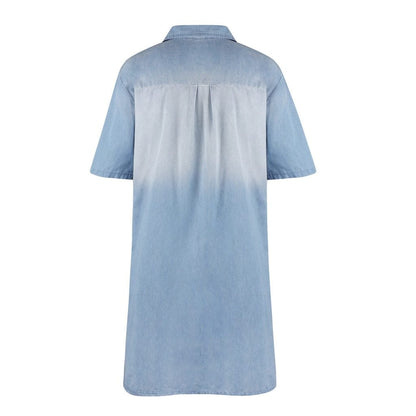 "Vittoria" Designer-Denim-Kleid