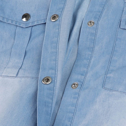 "Vittoria" Designer-Denim-Kleid