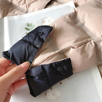 "Chiara" Ultraleichte 2-in-1 Wende-Daunen-Jacke